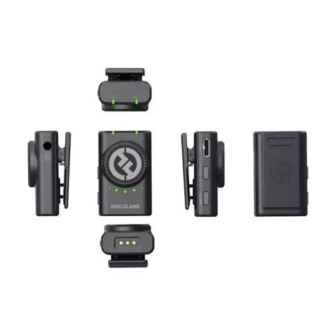 HollyView Lark M2 Wireless Microphone in the box